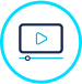 Sponsored videos icon.